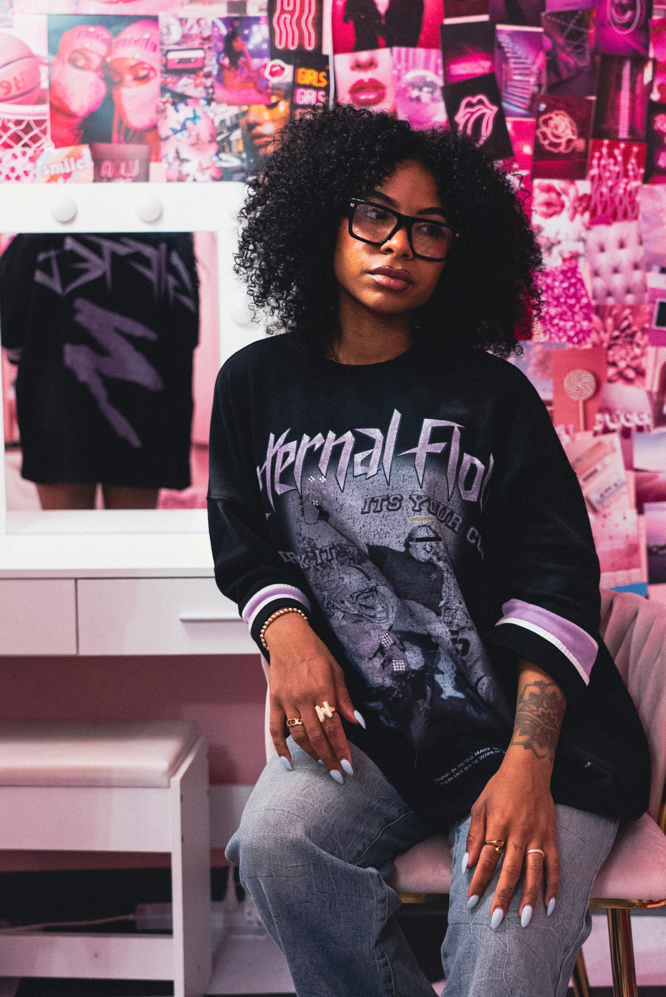 "You're Never Alone" Oversized Jersey