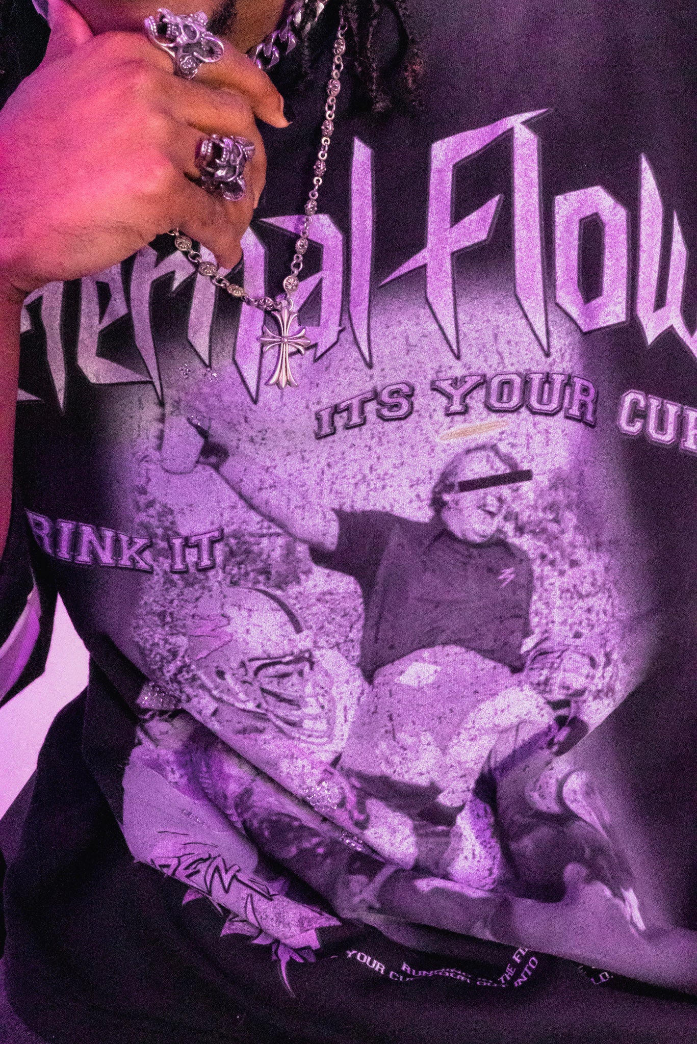 "You're Never Alone" Oversized Jersey